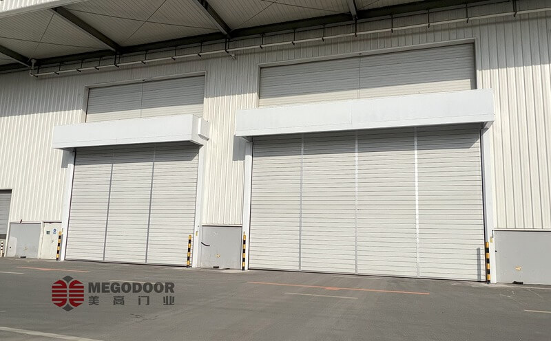 硬质快速卷帘门在芜湖工厂物流通道中的应用实践插图 硬质快速卷帘门在芜湖工厂物流通道中的应用实践插图
