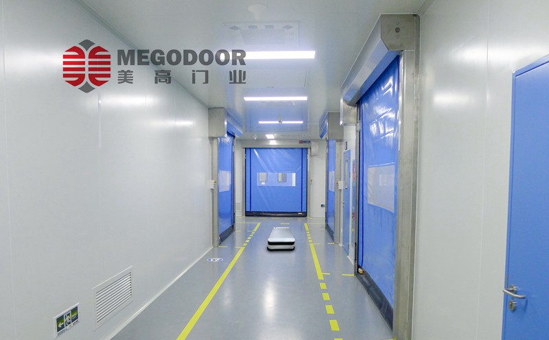 芜湖智能车间新标配：AGV联动电动快速门，开启无人化物流新时代插图