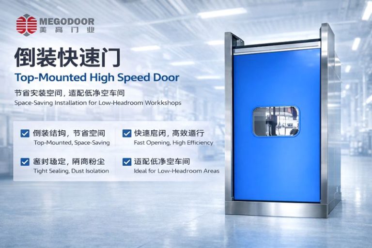 倒装快速卷帘门是什么？美高门业为芜湖特殊设备场景提供定制化解决方案缩略图