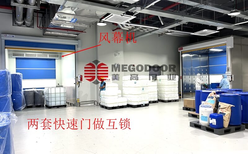 芜湖食品级厂房门防蚊虫妙招：快速卷帘门 + 双门互锁，打造更洁净生产环境插图1